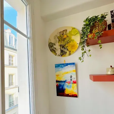 Ferienwohnung Dream Dwell Paris-Artist Flat 450M To Mont Martre Exterior foto